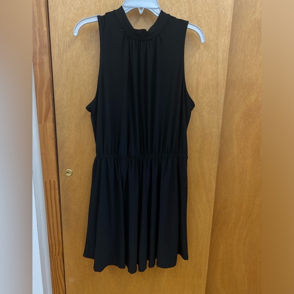 New White Birch Mock Neck Dress With Built In Shorts (Black) Sz XL - Picture 4 of 10